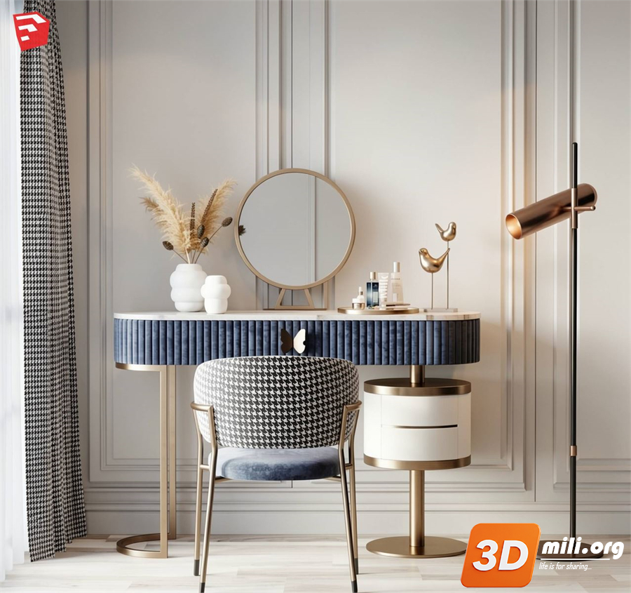 Dressing Table Skp Files 
